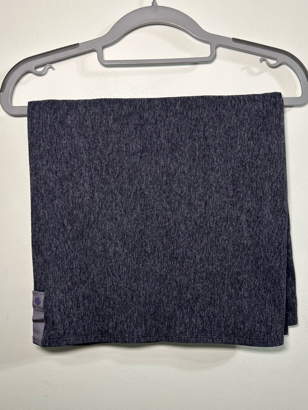 Lululemon Vinyasa Scarf Wrap Women One Size gray Snap Shawl Wrap